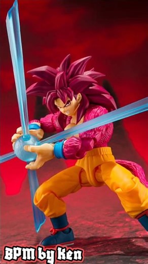 NEW S.H.F. Super Saiyan 4 Son Goku (Daima) #shorts #shfiguarts #dragonballdaima #songoku