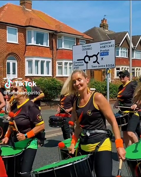 Summer 2022 Samba Reggae Drumming Fun in Lancashire