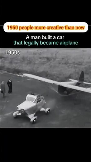 airocar design by moulton tylor , car that can fly in 1950s great mechanical engineering example