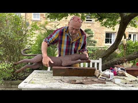 How to restore RUSTY METAL SCULPTURE