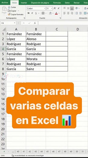 Comparar varias celdas en Excel: Tips y funciones útiles