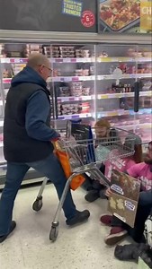 Customers became very violent with animal rights activists during a supermarket protest. The protest was held by animal rights group animal rising to highlight the cruelty that the RSPCA is assuring. | Spotted : Brierley Hill and local