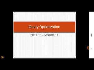 KTU|DBMS|QUERY OPTIMIZATION| HEURISTICS QUERY OPTIMIZATION| MALAYALAM |PDD|DATABASE DESIGN TUTORIAL