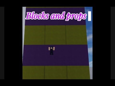 blocks and props with my friend