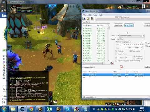 World Of Warcraft 3.3.5a 25/12/2011 Teleport HACK - Cheat Engine