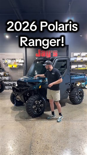 We are so excited about getting our first 2026 Polaris Ranger! Stop by Jay’s Power Center in Reedsburg to get yours today! | Jay's Power Center