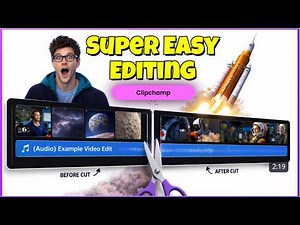 How to Trim, Split & Crop in Clipchamp (Artemis II Example)