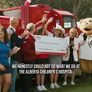 Calgary came out big for this week’s CPKC Women's Open! Because of that incredible support, this morning we were proud to present Alberta Children's Hospital Foundation with a cheque for $3.2 million to fund children’s cardiac care research. With your generosity, we set a new fundraising record for this tournament that leaves lasting legacies in Canadian communities. Thank you to everyone for another unforgettable tournament. ⛳ #CPKCHasHeart | CPKC