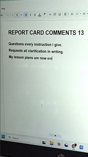 These Report Card Comments Escalated Fast