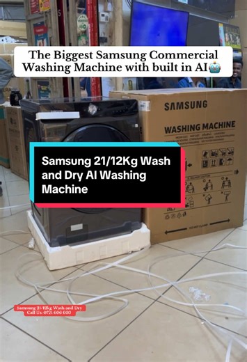 Samsung 21/12kg AI Front Load Washing Machine