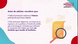 Cuenta Infonavit Crédito Bancario es un financiamiento para trabajadores sin relación laboral asalariada que cuentan con un ahorro en su Subcuenta de Vivienda. Solicítalo y adquiere una vivienda de mayor valor y mejor ubicación. Conoce más: https://bit.ly/3GmqaW9 | Infonavit