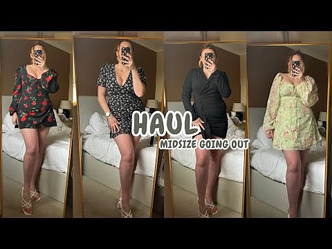 Midsize BOOHOO Try on Haul, Size 14, BOOHOO Dress Haul