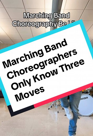 Marching Band Choreographers saw these moves and instantly made them a marching band staple… #band #concertband #marchingband #marchingbandlife #marchingbandcheck #marchingbandtiktok #bandkid #bandkids #bandnerd #bandgeek #banddirector #banddirectorsoftiktok #banddirectorlife #musicteacher #musicteachersoftiktok #teacher #teachersoftiktok #teachersbelike #teachersontiktok #teachertok #choreography #drilldesign #fyp #foryoupage #iykyk