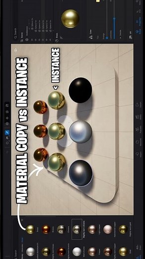COPY VS. INSTANCE - How to in Twinmotion #shorts #twinmotion #material #copy #instances #howto