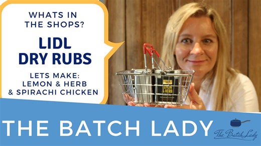3.8K views · 29 reactions | Often we think of marinades and rubs for summer only, but they are great for anytime of the year. These little pots from Lidl are fab and last more than 1 use. got any leftover chicken?... This is a great way not to waste it. Look out for a quick vlog coming this week on how I used this to make a very easy midweek meal. @thebatchlady | The Batch Lady | Facebook