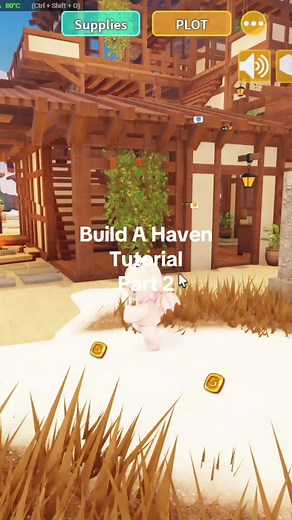 Build A Haven Tutorial! Part 2 :))) 🏠 ❓ How to rotate stairs? What is the use of floor tool? How to put balcony? How to change seed? How to upgrade safe? #buildahaven #buildahavenroblox #robloxfyp #roblox #fypシ