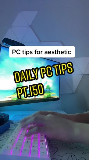PC tips for windows to look nice #pc #pctips #techtok #techtoktips