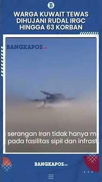 Iran Strikes Back! Kuwaiti Citizen Killed in IRGC Missile Barrage, 63 Critically Injured, Airport...