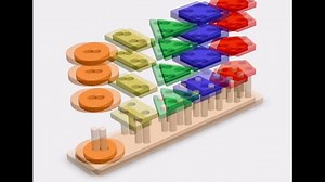 3D Printed Montessori Stacking Toy STL File: Eco-friendly Puzzle (digital Download) - Etsy