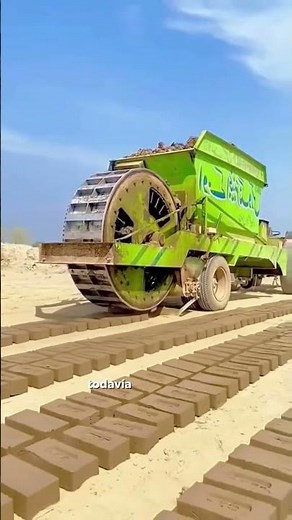 This is how bricks were made hundreds of years ago