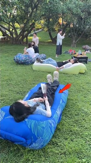 She Never Expected This Balloon Bed To Be So Comfortable 😳💤 | Viral Moment #shortvideo