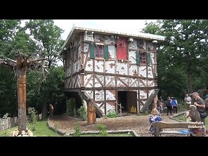 Das Hexenhaus auf dem Hexentanzplatz in Thale Freizeittipp im Harz Ausflugsziel im Harz