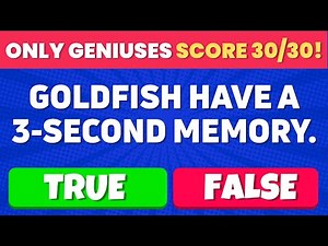 📢 30 Jaw-Dropping Facts – True or False Challenge for All Ages!