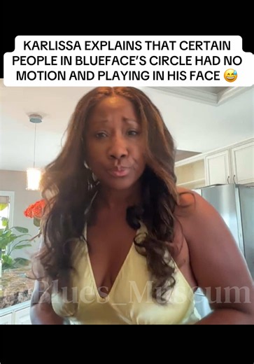 KARLISSA had some things to say while on live today.. #clips #blueface #karlissa #drama #circus