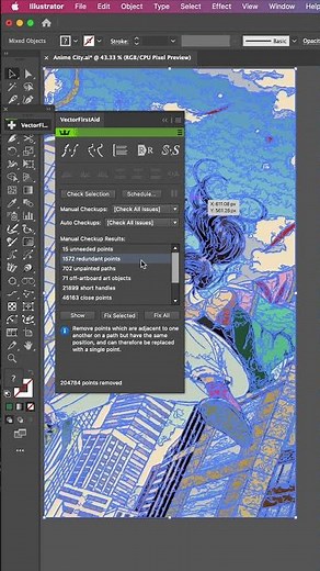 Remove Points in Illustrator