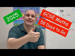 GCSE Maths 2025 Revision - 58 Days To Go - Corbettmaths