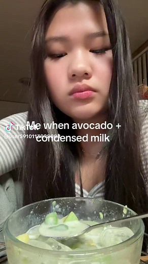 Avocado and Condensed Milk Dessert: A Creamy Delight