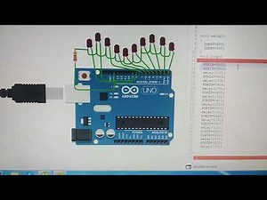 Luces navideñas con arduino uno