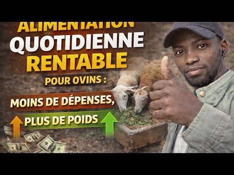 Cost-effective daily feed for sheep: less expense, more weight