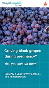 2.1K views · 15 reactions | Craving black grapes during pregnancy?...