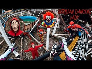 White Spider-Man Cursed to Become GROOM of BRIDE Serbian Dancing in Abandoned Hotel ( Horror POV )