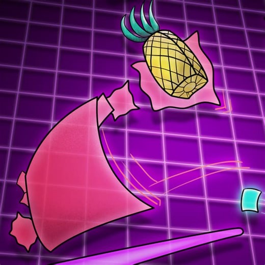 BIG NEON TOWER VS TINY SQUARE - Spil Online Gratis! | Poki