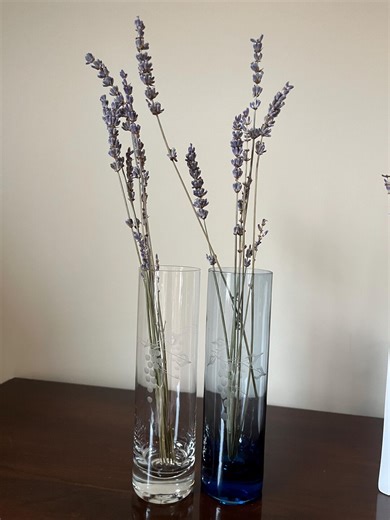 Etched Bud Vases - Etsy