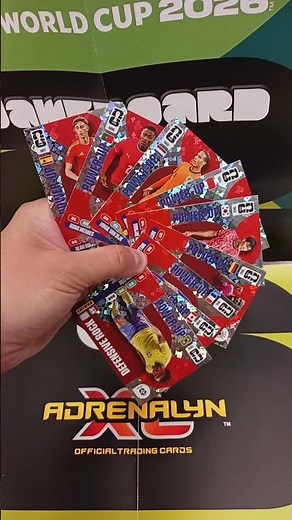 ALL 9 DEFENSIVE ROCK CARDS! Adrenalyn XL Fifa World Cup 2026 Collection #AdrenalynXL #panini #fifa