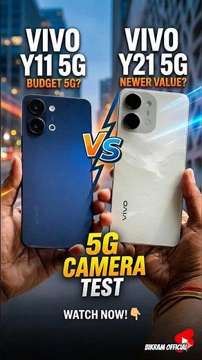 Vivo Y21 5G vs Vivo Y11 5G camera compare 🔥😲🔥