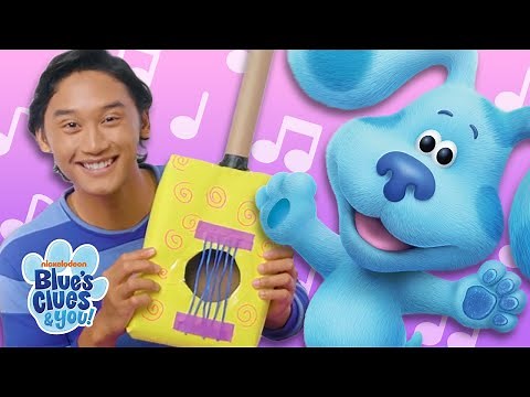 Josh & Blue Playdate #9 ft. Games & DIY Guitar! | Blue's Clues & You!