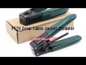Neofibo FTTH Fiber Optic Drop Cable Fiber Stripper Optical Fiber Coating Plier With Stripper