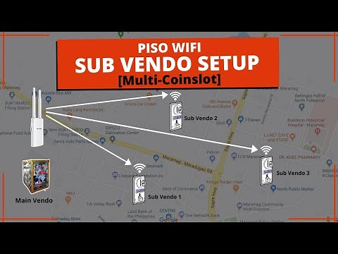 LPB Sub Vendo Setup | Piso wifi Multi Coin slot