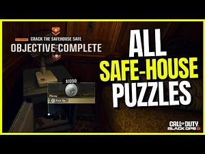 HOW TO SOLVE ALL SAFE HOUSE PUZZLES - BO6 CAMPAIGN (Call of Duty: Black Ops 6)