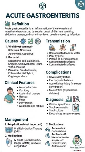 Acute gastroenteritis overview