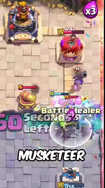 Infinite Heal in Clash Royale 😭