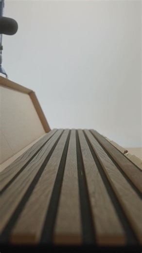 Stikwood is proud to introduce our brand-new collection of acoustic wood panels. Elegant. Sustainable. Easy to install. Be among the first to transform your space. | stikwood