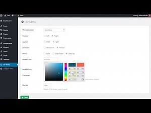 AirMenu - Responsive Fullscreen Navigation WordPress Plugin