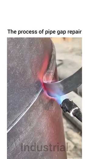 Industrial tube on Instagram: "Pipe gap repair involves identifying and sealing leaks or gaps in piping systems to prevent fluid loss or contamination. The process typically starts with inspection using tools like ultrasonic testers or visual examination to locate the exact position of the gap. Once identified, the pipe is isolated and depressurized if necessary. Repair methods may include cleaning the area, applying epoxy or pipe repair clamps, or replacing the damaged section entirely. In some