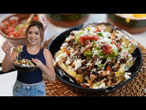 How to make the Ultimate Mexican-Style Loaded Potatoes : PAPAS LOCAS