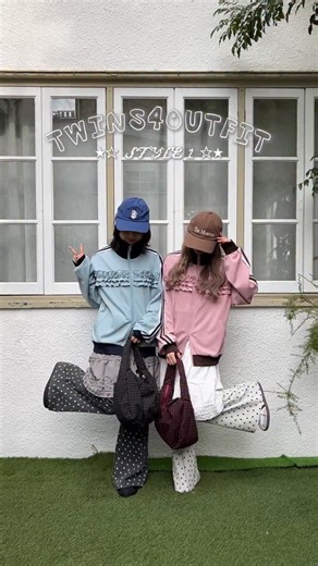 W♡C / ダブルシー on Instagram: "新作盛りだくさん🏡💫 おそろい4コーデ👭🏼🩷🩷 ⁡ #wc#ダブルシー#トレンドコーデ #おそろコーデ"